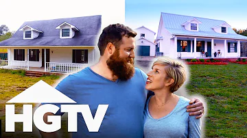 Ben And Erin Transform This Farmhouse Into A Modern Home | Home Town