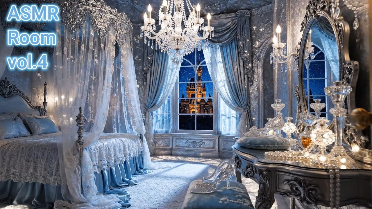【ASMR】🏰 どの夢の部屋が好き？🌙/ 🏰 Which dream room do you like?🌙