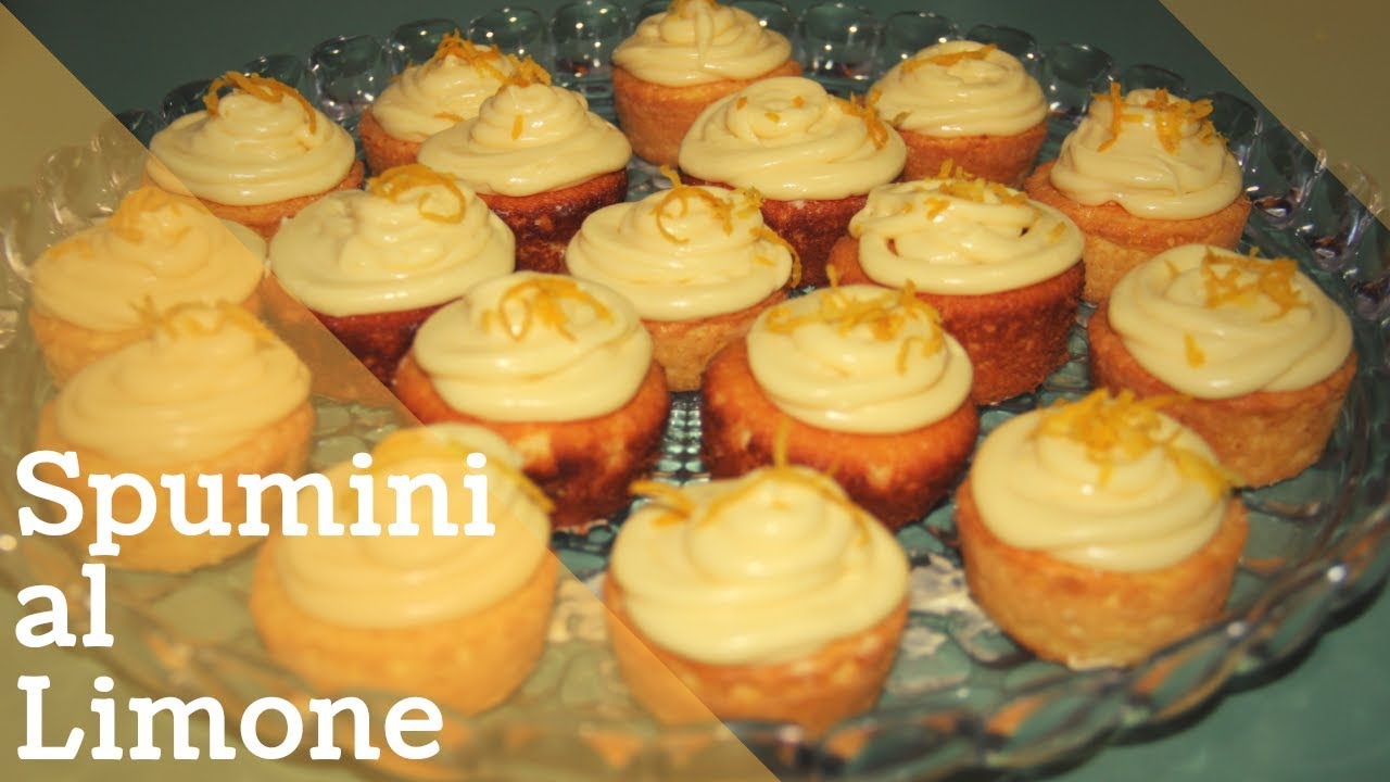 SPUMINI al LIMONE, idea DESSERT fantastica - RICETTA facile