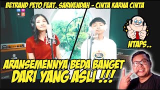 BETRAND PETO PUTRA ONSU FEAT. SARWENDAH - CINTA KARNA CINTA (JUDIKA) | INDONESIAN REACTION