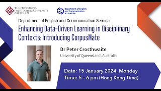 Seminar - Enhancing Data-Driven Learning in Disciplinary Contexts: Introducing CorpusMate