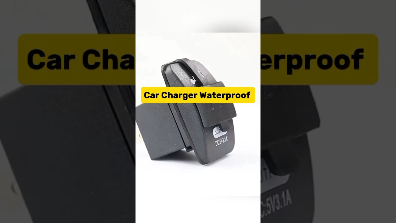 Universal Car Charger with Dual USB Ports | Perfect for Cars, Motorcycles & More!