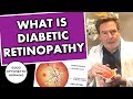 What is diabetic retinopathy: 60 second summary of how diabetes affects your eye &amp; retina #shorts