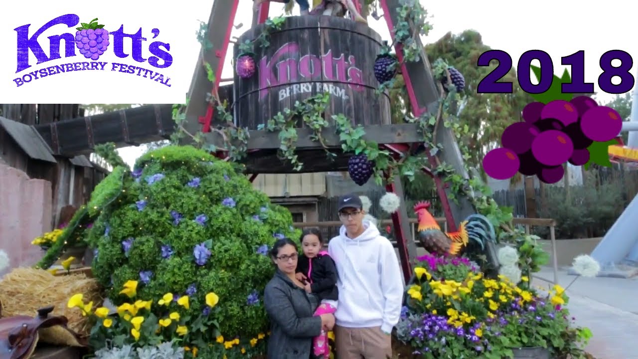 Boysenberry Food and Wine Festival Knott's Berry Farm 2018 YouTube