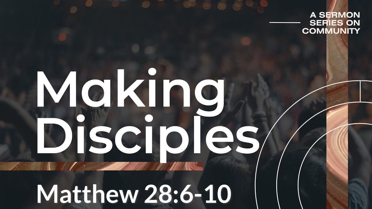 September 1 Message - It Takes All Of Us...Making Disciples - YouTube