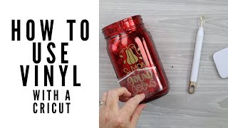 How to Use Adhesive Vinyl on a Cricut