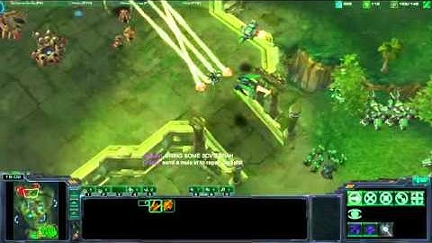 ROOTqxc (T) vs. ROOTMinigun (P) (Part 2/2) - Starcraft 2 Ladder