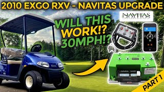 Installing Navitas EZGO RXV Controller | How to Upgrade a Golf Cart for Hunting  Part 1