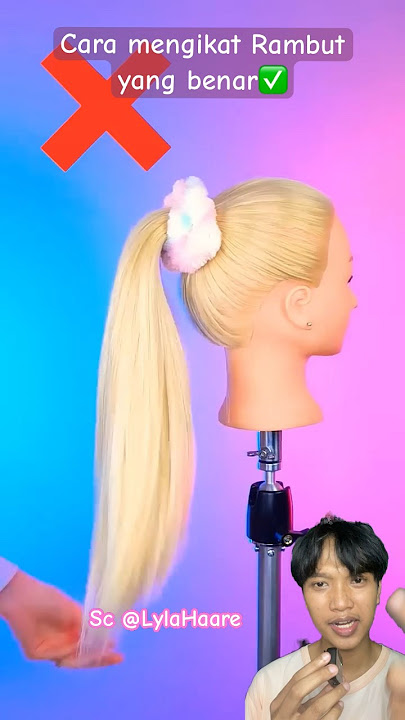 Tutorial Mengikat Rambut Yang Benar‼️ #shorts #hairstyle #haartutorial #hair