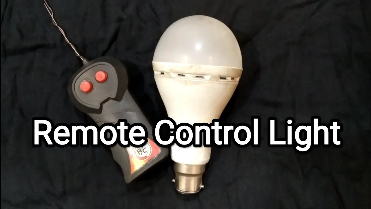 How to make a remote control light💡 in easy way (new invention) # viral ...
