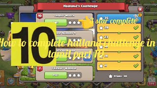How to complete halland challenge in tamil part 10 #clashofclantamil #clashofclans #coc tamil