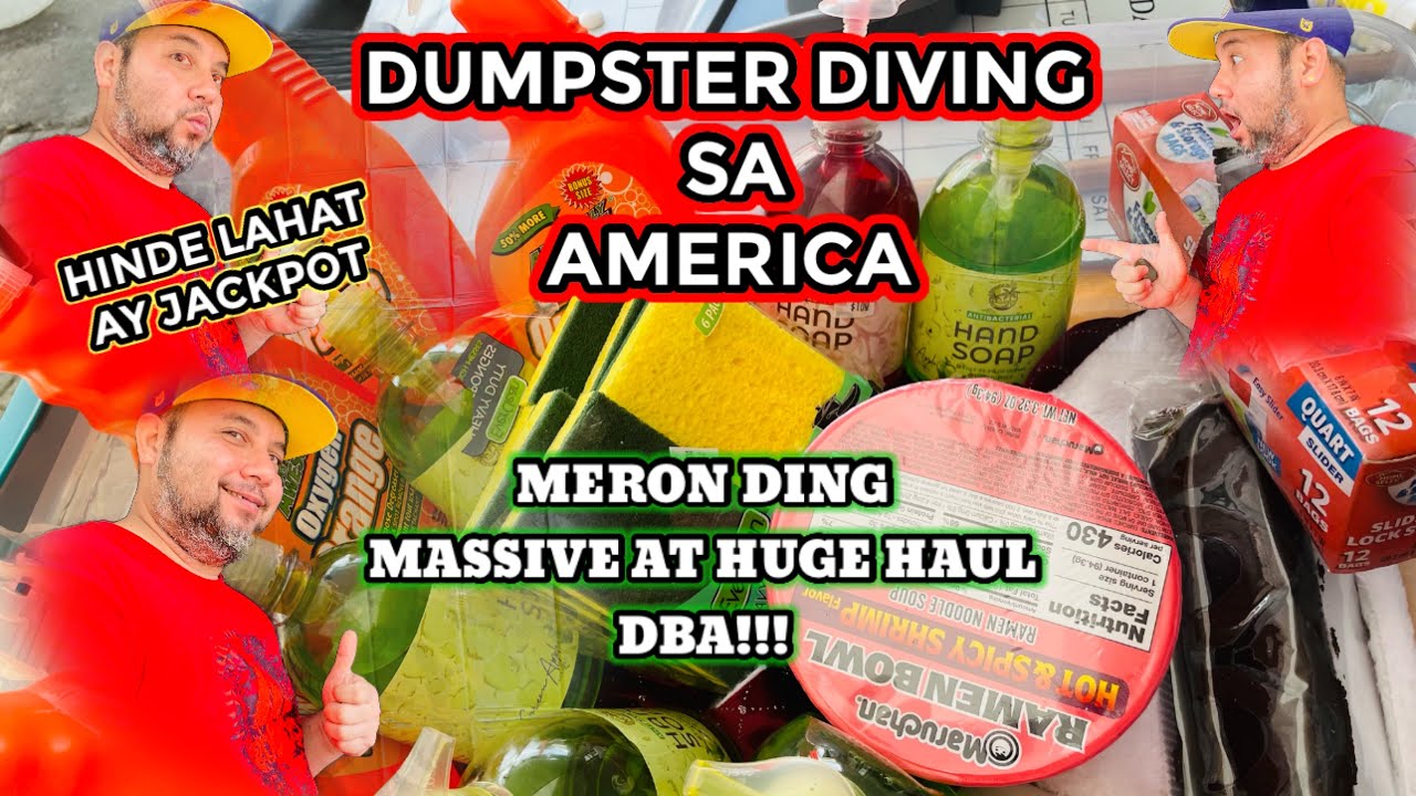 SIGE PA KUNIN MO LANG LAHAT HANGGANG DUMAMI#dumpsterdiving #viral #trending #free