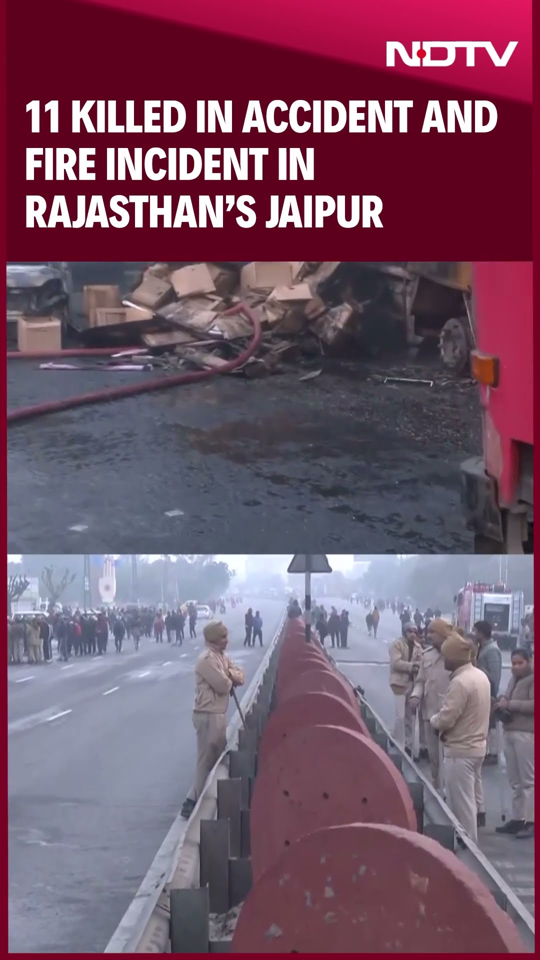 Jaipur Fire Accident | 11 Killed In Accident And Fire Incident In Rajasthan’s Jaipur