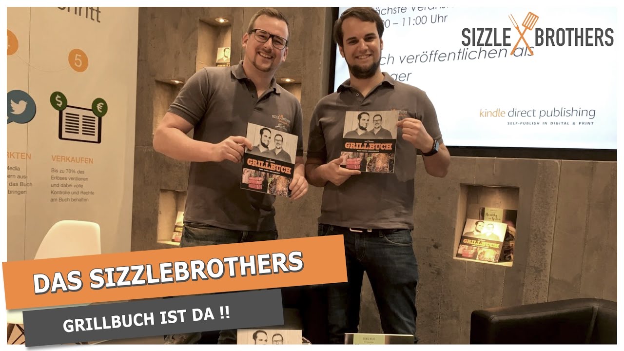 Das SizzleBrothers Grillbuch ist da! grillrezepte vegan