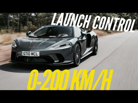 NEW McLaren GT acceleration : 0-200 km/h