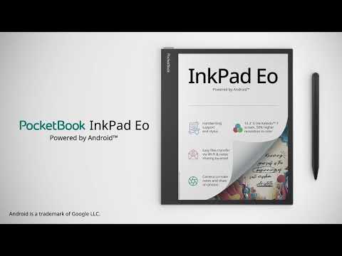 PocketBook InkPad Eo: powerful 10.3-inch e-note with a color E Ink screen, stylus, and camera