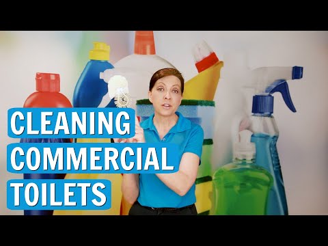 Cleaning Commercial Toilets - Which Toilet Brush Should You Use?