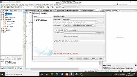 cara membuat report di Java netbeans