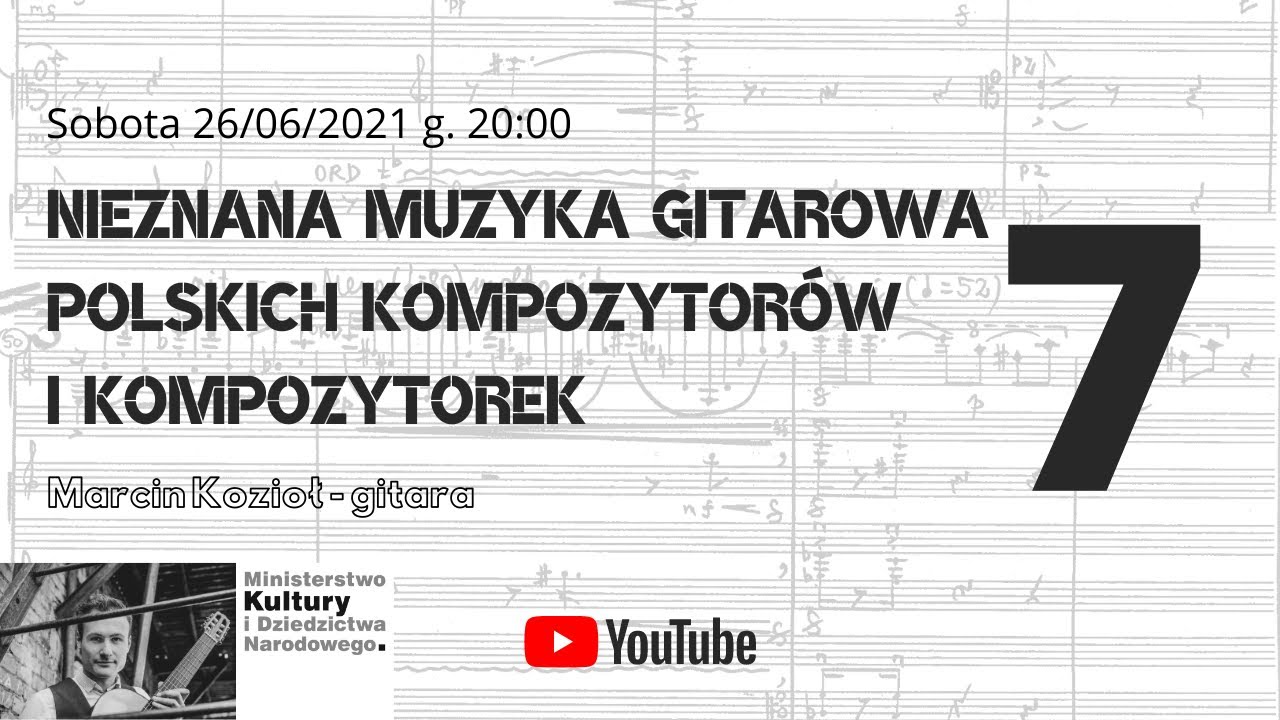Nieznana muzyka gitarowa polskich kompozytorów i kompozytorek (7)