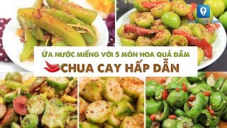 Cách làm hoa quả dầm bột sữa thơm ngon