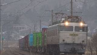 2011.4.2 奥羽本線1657レ・EF81-303号機