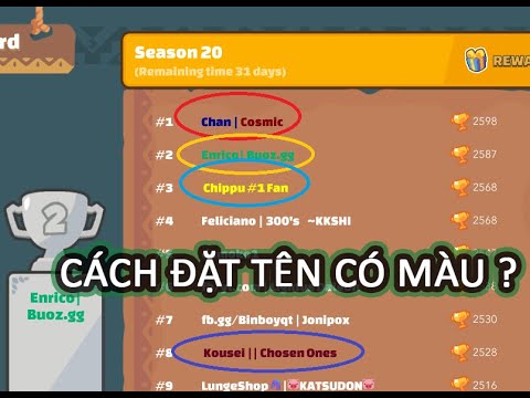 Cách đặt tên có màu trong Axie Infinity - Color name in Axie Infinity ...