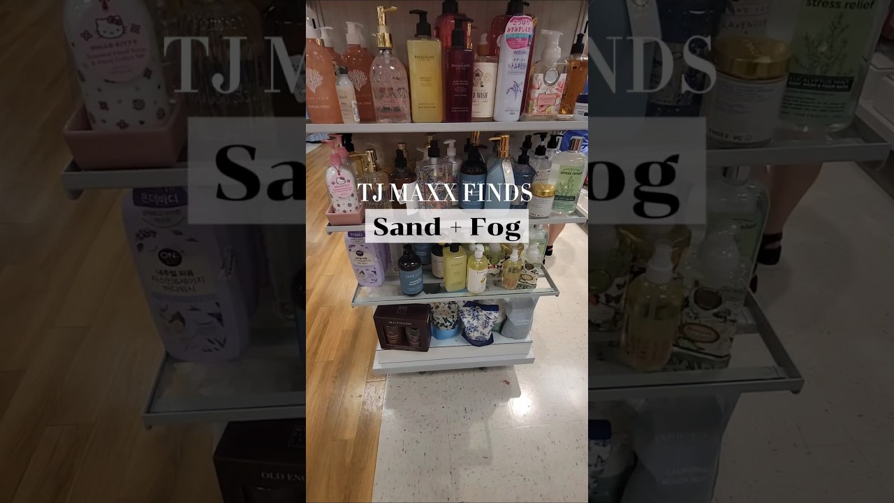Sand + Fog body washes spotted at 