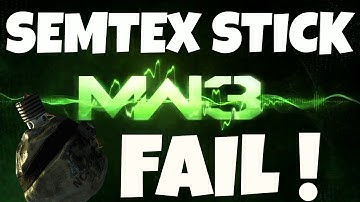 MW3 - Semtex Stick Fail!