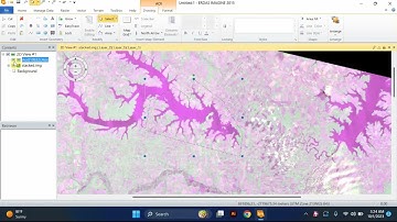 How to extract AOI Area of intrest in erdas imagine | ERDAS IMAGINE 2015