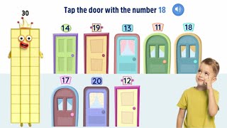 VLAD & NIKI FT NUMBERBLOCKS : FIND CORRECT NUMBER ON THE DOOR | TRACE NUMBER 29 & 30 | GAME CARTOON