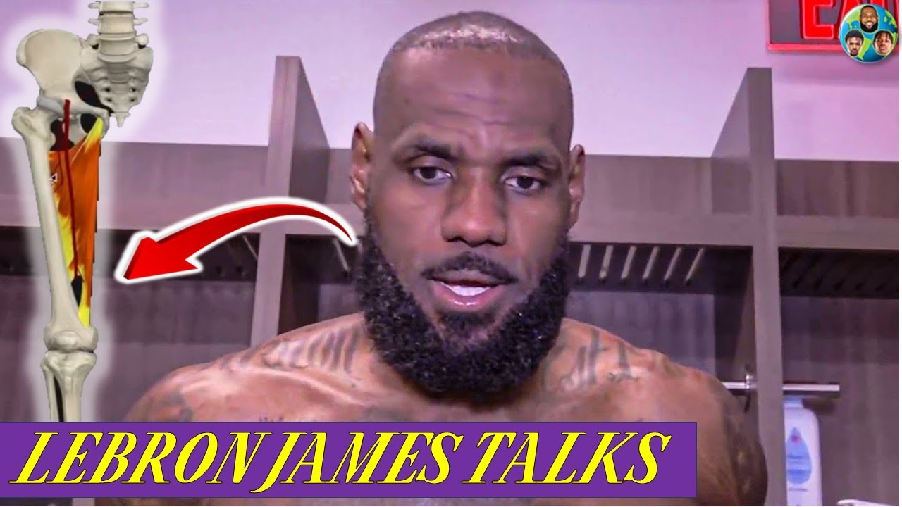 LeBron James Talks GROIN INJURY & Lakers' TOUGH Loss vs Celtics ...
