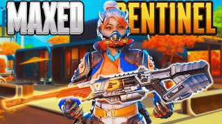 WHAT A MAXED OUT LV 100 SENTINEL LOOKS LIKE! | Apex Legends