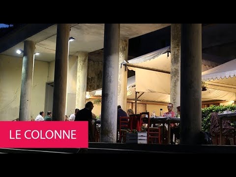 Le Colonne restaurant in Matraia - ExCasa of Fascio