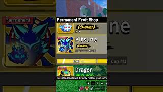 Kitsune or Gacha😈 in Blox Fruit 😅#roblox #bloxfruit #robloxedits #dragonfruit