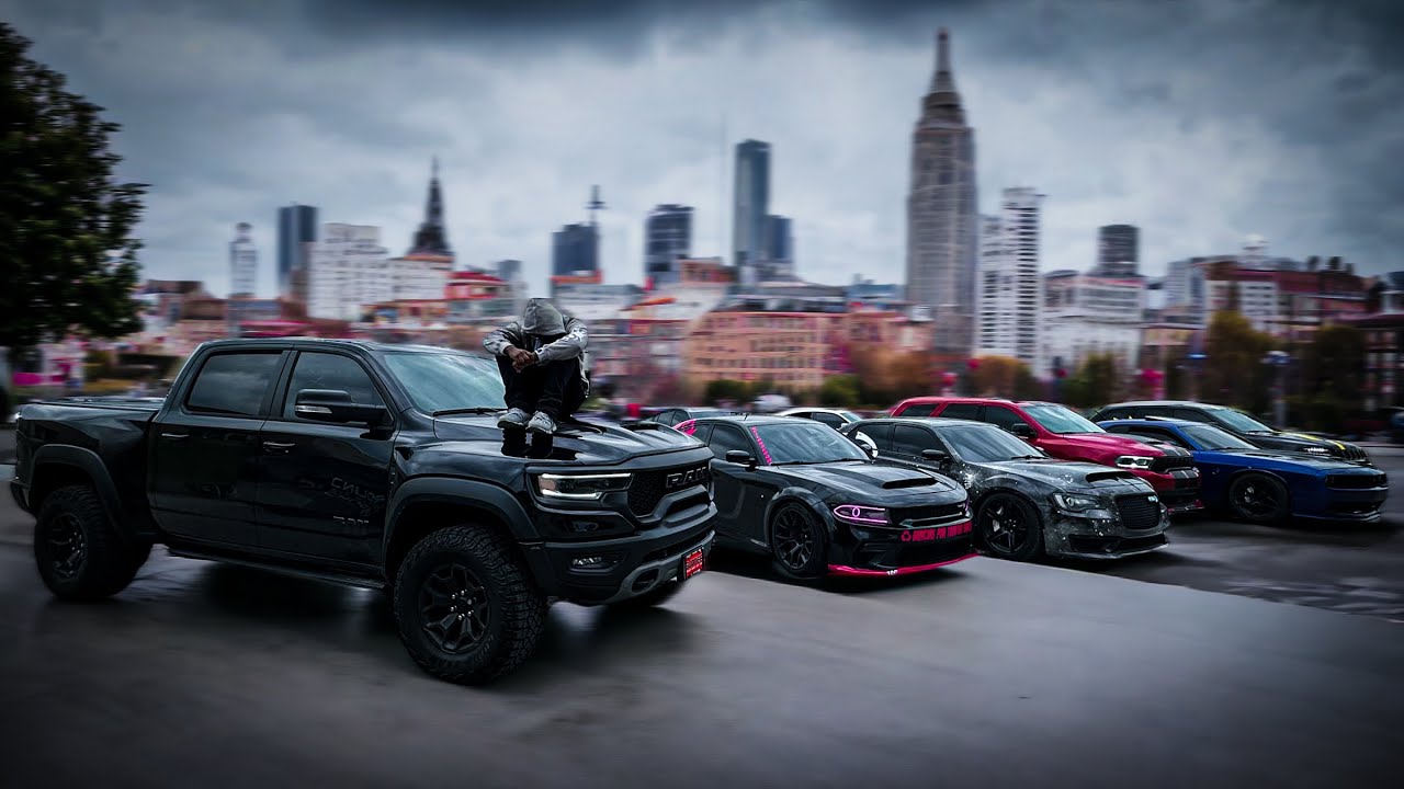 TOOK A ROAD TRIP WITH MY 100K TRX HELLCAT TRUCK… - YouTube