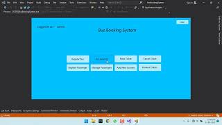 BUS TICKET BOOKING SYSTEM | VB.net | MS ACCESS | BCA PROJECTS | SOURCE CODE screenshot 4