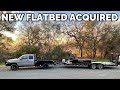 BOUGHT THE FLATBED FOR A TRUCK I DONT HAVE YET  PLANNING AHEAD