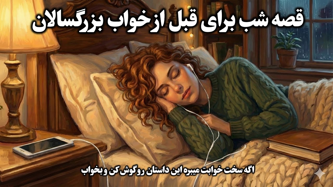 قصه‌های شبانه برای خوابی شیرین 😴✨با داستان، به دنیای خواب سفر کن 🌙💤| داستان فارسی دو صیاد و پرنده