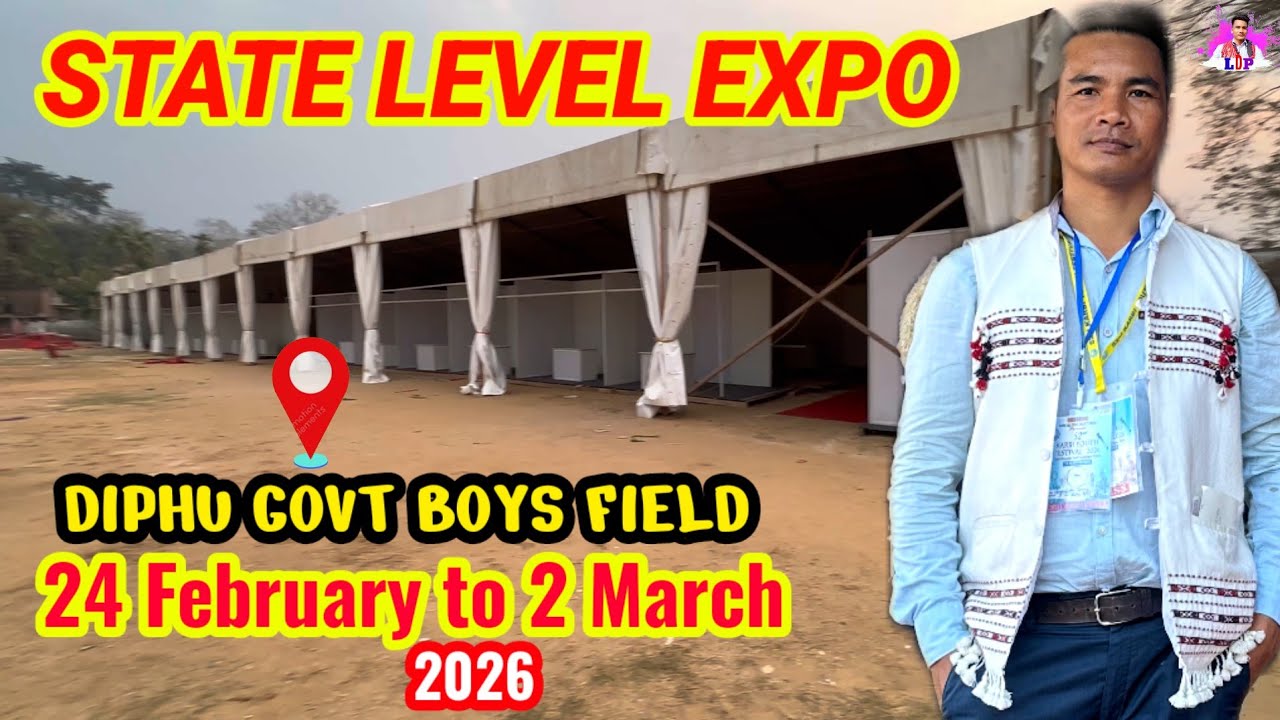 State Level Expo MSMEs Mela Diphu Govt Boys Field 