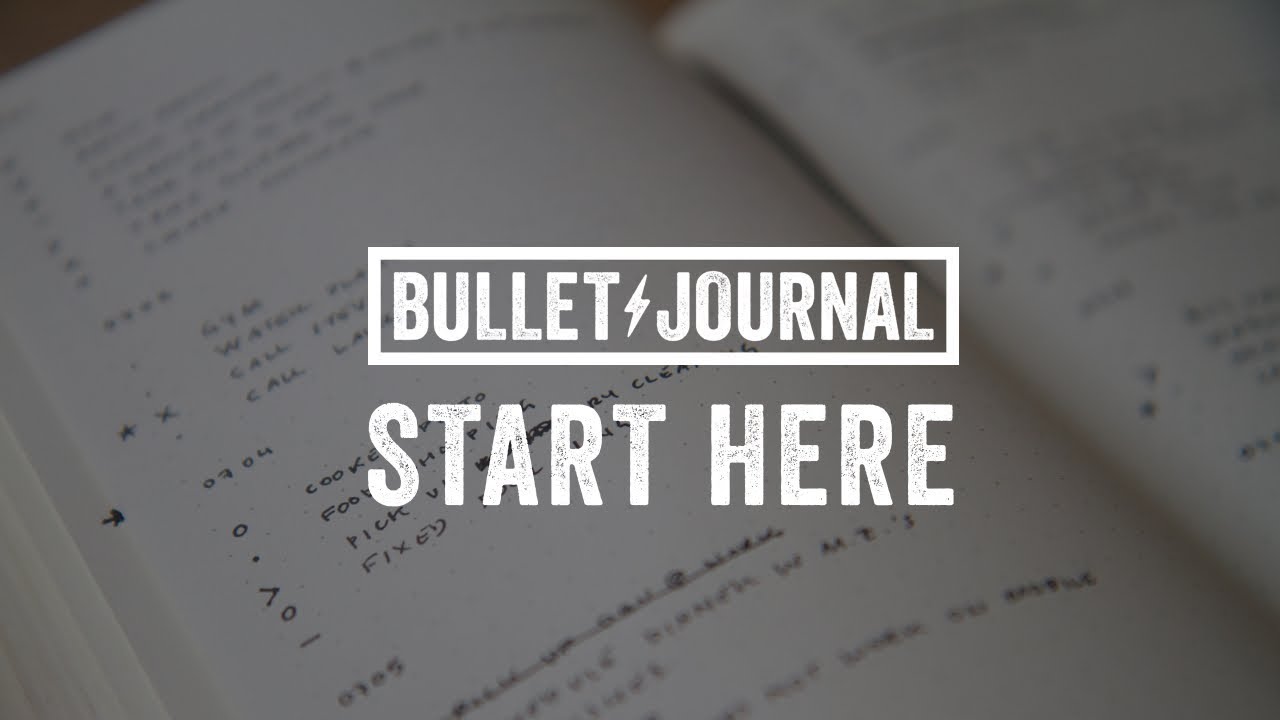 How to Bullet Journal