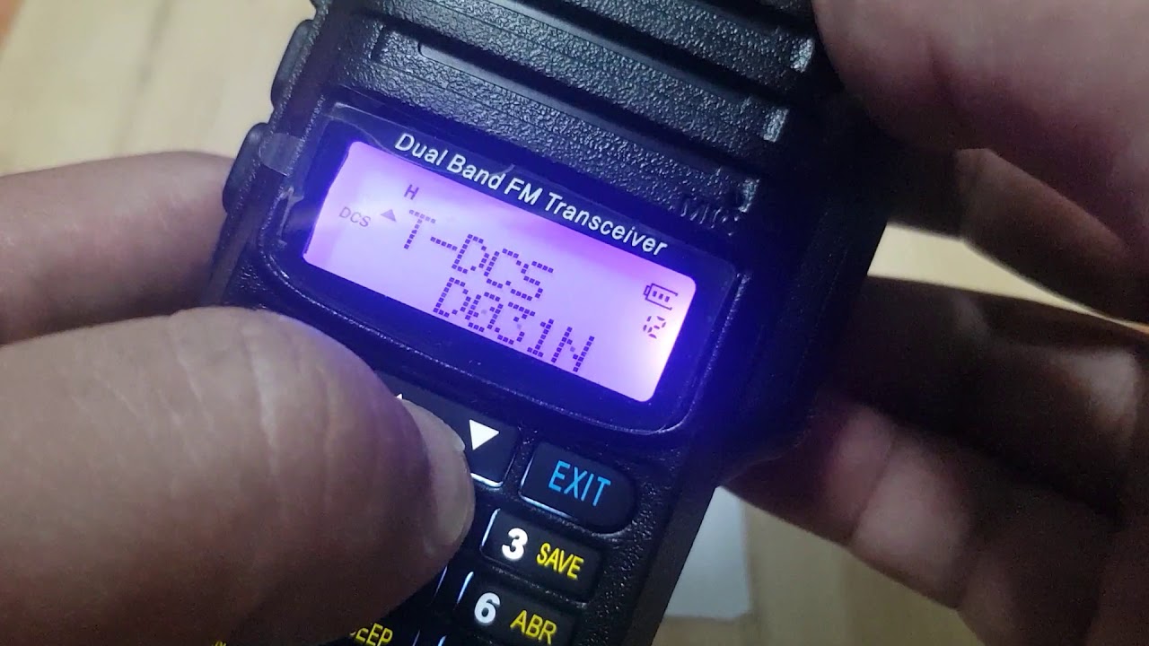 วิธีปิดโทน DCS Off Baofeng UV 9RPlus