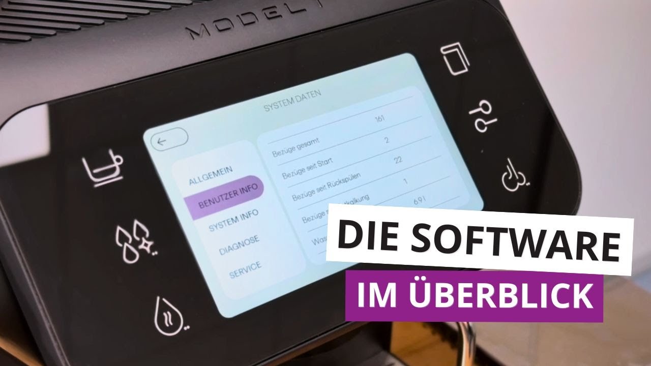 MARO Model 1 erklärt 🕹️ | Software, Softkeys & alle Funktionen der smarten Siebträgermaschine