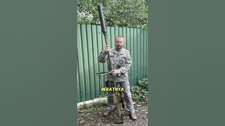 Senapan Sniper Terpanjang di Dunia 🏹🌍