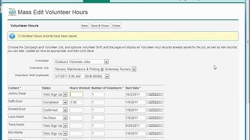 Volunteers for Salesforce 2.0