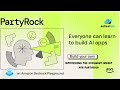 AWS PartyRock - Everyone can build AI apps | free trial no credit card or signup for AWS