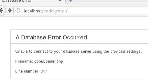 Codeigniter+Postgresql+Centos: Unable to connect to your database server using the provided settings