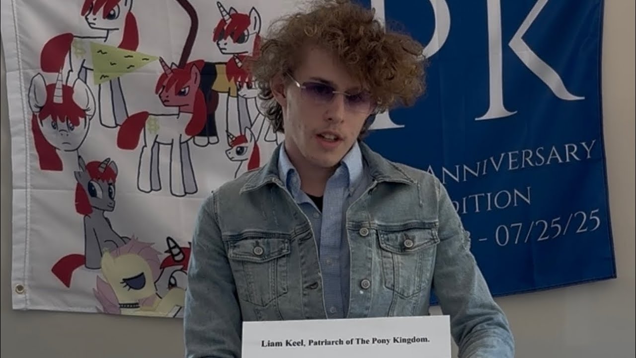 Liam Keel, King of MLP on death of former Hasbro CEO Allan Hassenfeld on July 8th, 2025. (07/14/25)