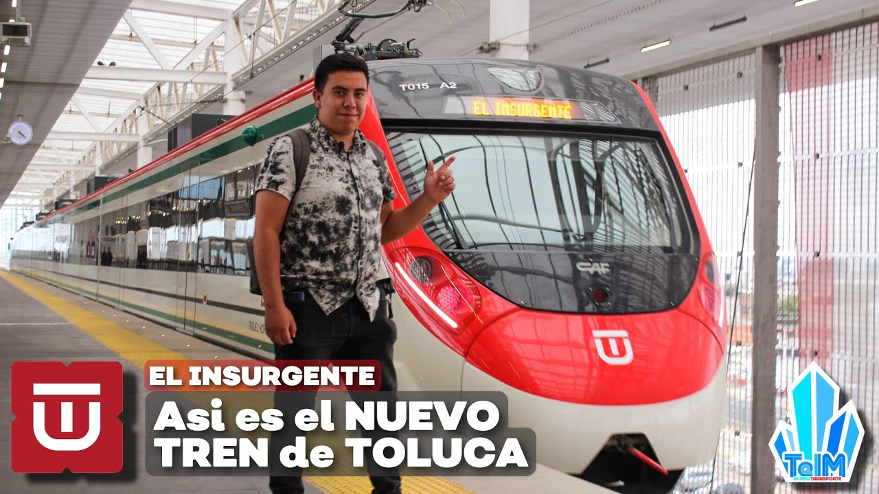 As Es El NUEVO TREN Interurbano De TOLUCA El Insurgente Vlog as-es-el-nuevo-tren-interurbano-de-toluca-el-insurgente-vlog