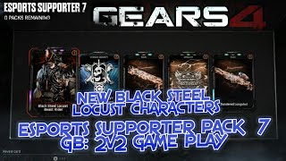 New Black Steel Locust Characters Esports Supporter Pack 7 Gb 2V2 Game Play Gears Of War 4