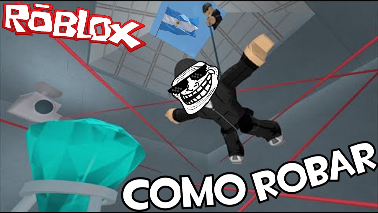 Como Robar Un Banco Argentino Roblox Youtube - como escapar de una carcel argentina roblox prison life